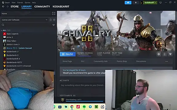 bear8t online show from October 9, 2025, 6:44 am