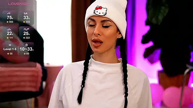 Snapshot of EvaAmanti chatting on March 11, 2026, 9:59 am EvaAmanti online show from March 11, 2026, 9:59 am