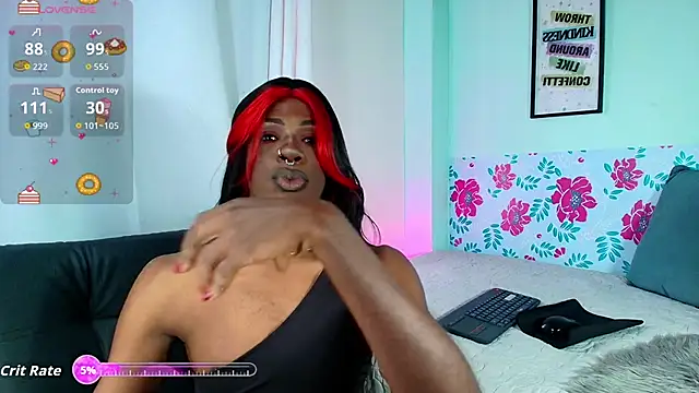 Snapshot of EbonyHansNight chatting on October 25, 2025, 1:18 pm EbonyHansNight online show from October 25, 2025, 1:18 pm