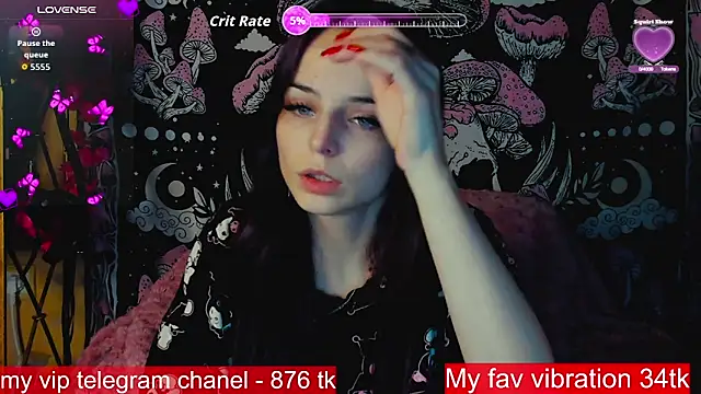 ArianaLight online show from October 25, 2025, 7:08 pm