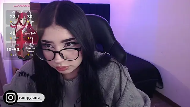 VamppyJane online show from January 9, 2026, 2:14 am