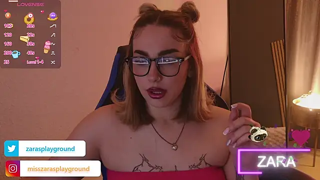 ZarasPlayground online show from April 27, 2026, 7:23 pm