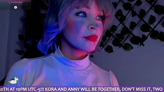 Anny Kiitty online show from June 22, 2026, 5:15 am