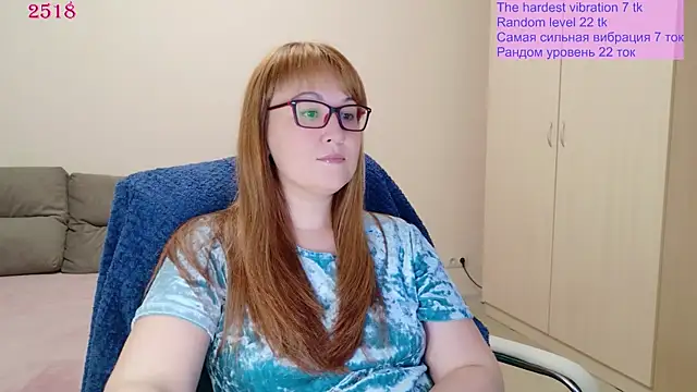 Foxy-lady online show from July 14, 2026, 5:07 pm