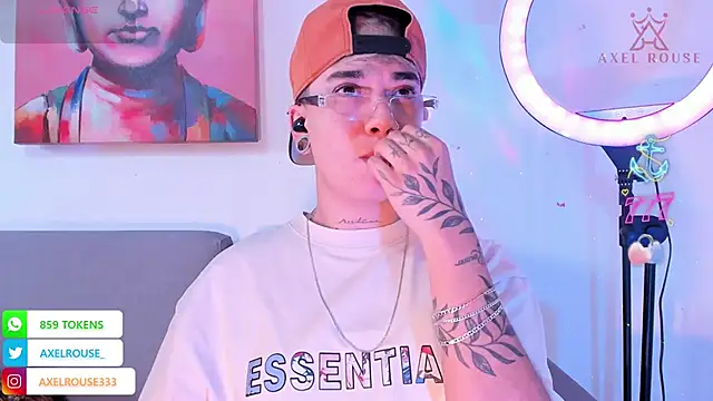 AxelRouse3 online show from March 8, 2026, 8:12 pm