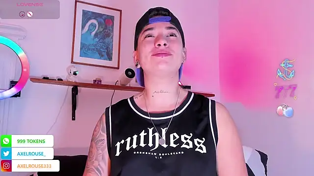 AxelRouse3 online show from June 11, 2026, 2:53 am