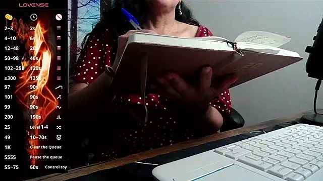 Whisperingfire online show from June 12, 2026, 8:08 pm
