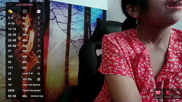 Whisperingfire online show from August 2, 2026, 8:07 pm