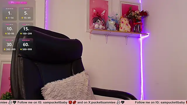 Snapshot of Sampuckettbaby chatting on February 25, 2025, 6:20 pm Sampuckettbaby online show from February 25, 2025, 6:20 pm