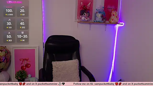 Snapshot of Sampuckettbaby chatting on March 10, 2025, 7:18 pm Sampuckettbaby online show from March 10, 2025, 7:18 pm