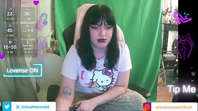 Snapshot of Virtualmermaidofficial chatting on January 9, 2026, 10:00 pm Virtualmermaidofficial online show from January 9, 2026, 10:00 pm