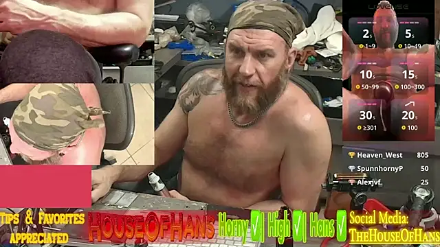 HouseOfHans online show from March 21, 2026, 1:26 pm