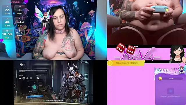 Snapshot of -N0V4- chatting on December 22, 2025, 7:38 am -N0V4- online show from December 22, 2025, 7:38 am