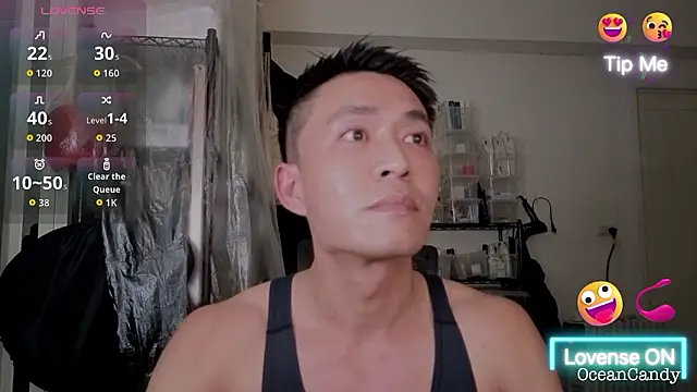 OceanCandy9 online show from January 8, 2026, 3:14 pm