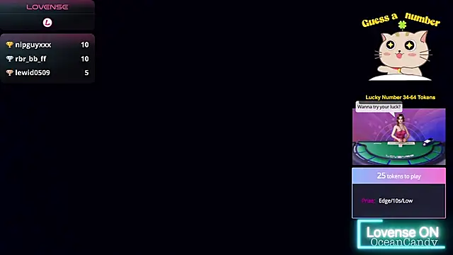 OceanCandy9 online show from March 12, 2026, 6:14 pm