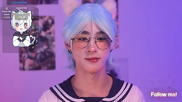 Kitsuneplay  online show from March 9, 2026, 4:55 pm