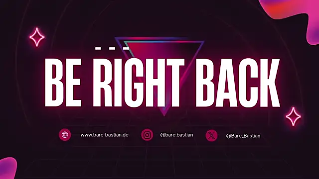 barebastianxh online show from July 21, 2026, 8:00 pm