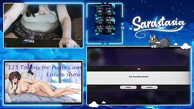 Snapshot of Sarastasia417 chatting on June 14, 2026, 2:35 am Sarastasia417 online show from June 14, 2026, 2:35 am