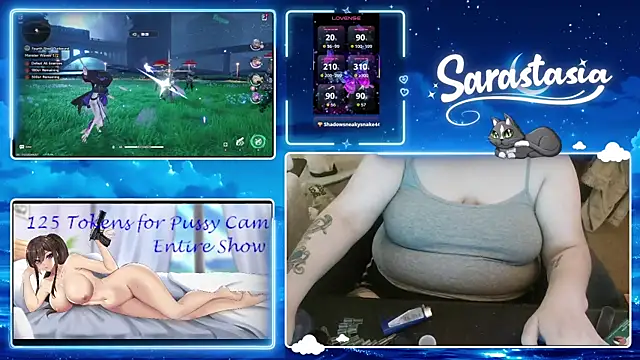 Snapshot of Sarastasia417 chatting on June 24, 2026, 5:50 am Sarastasia417 online show from June 24, 2026, 5:50 am