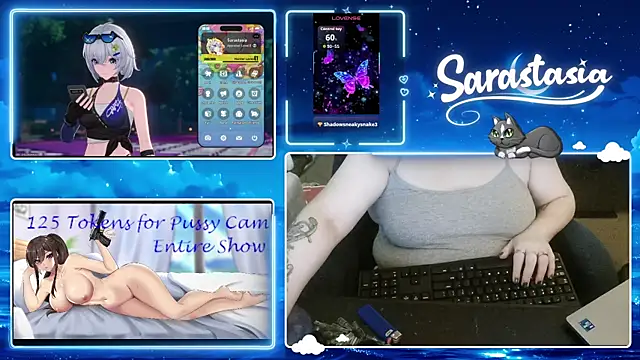 Snapshot of Sarastasia417 chatting on June 24, 2026, 7:57 pm Sarastasia417 online show from June 24, 2026, 7:57 pm