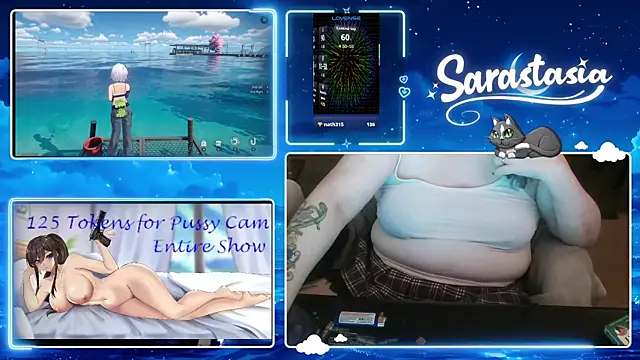 Snapshot of Sarastasia417 chatting on July 4, 2026, 5:35 am Sarastasia417 online show from July 4, 2026, 5:35 am