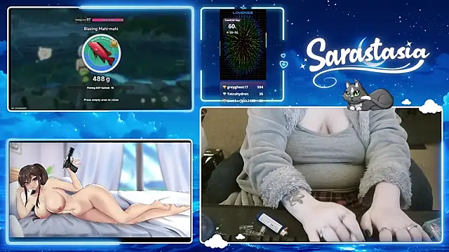 Snapshot of Sarastasia417 chatting on July 7, 2026, 7:23 am Sarastasia417 online show from July 7, 2026, 7:23 am