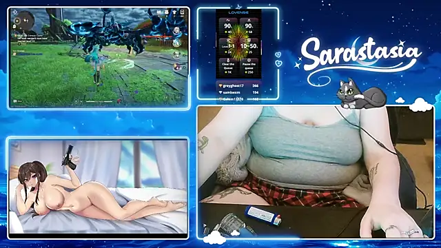 Snapshot of Sarastasia417 chatting on July 9, 2026, 7:34 am Sarastasia417 online show from July 9, 2026, 7:34 am