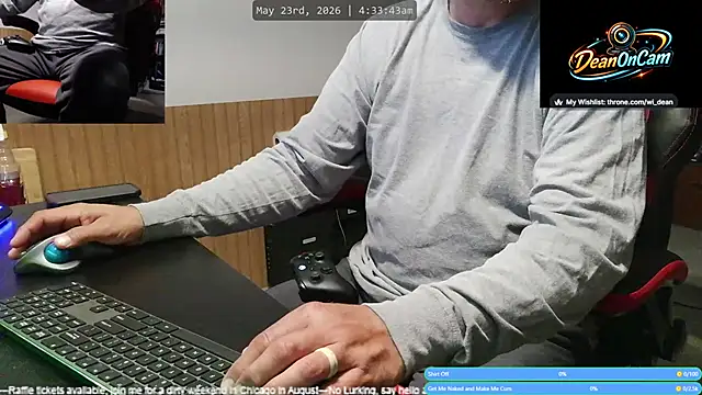 DeanonCam online show from May 23, 2026, 9:35 am