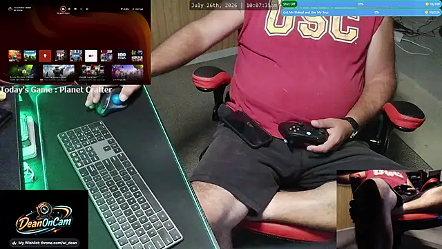 DeanonCam online show from July 26, 2026, 3:08 pm