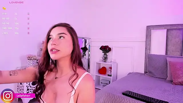 Leilafisherr online show from March 10, 2026, 9:20 pm