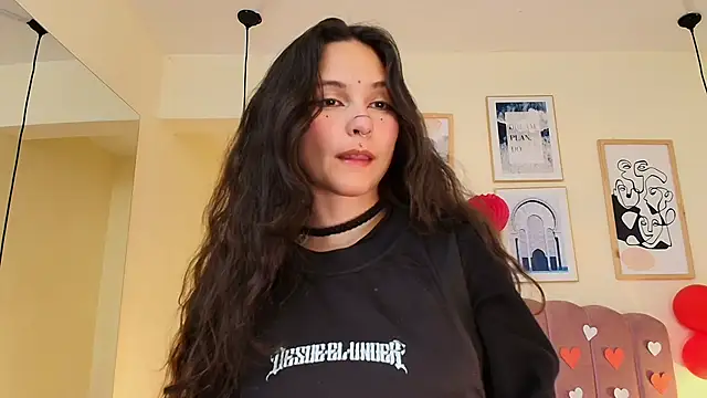 Snapshot of Hanabie_ chatting on February 20, 2026, 3:14 am Hanabie online show from February 20, 2026, 3:14 am