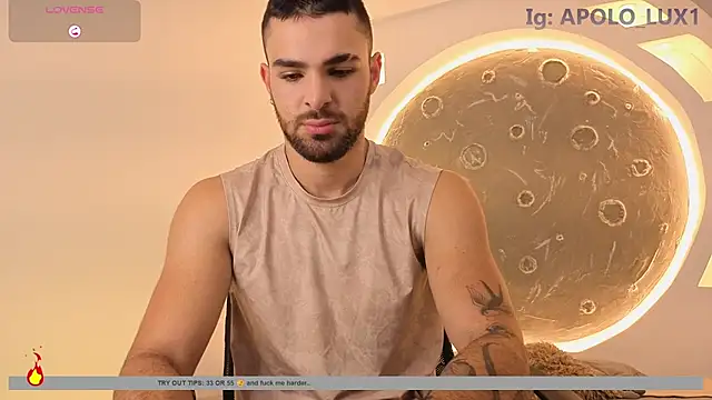 Apolo lux1 online show from July 22, 2026, 8:22 pm