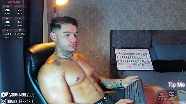 thiago ferrari  online show from July 4, 2026, 11:22 pm