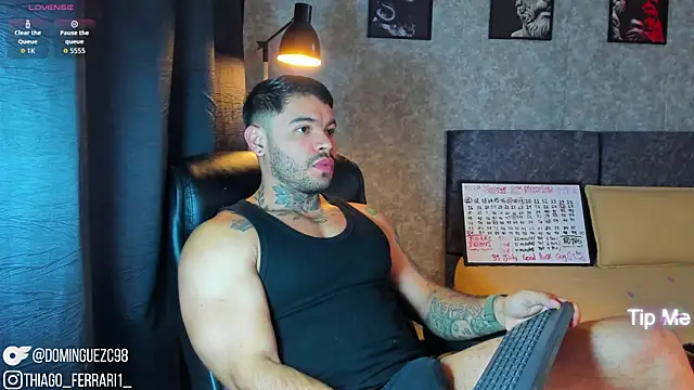 thiago ferrari  online show from July 14, 2026, 10:37 pm