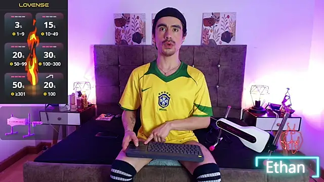Ethan Briggs  online show from June 13, 2026, 3:15 am