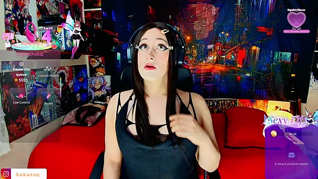 Snapshot of Hakudoll chatting on July 11, 2026, 3:31 am Hakudoll online show from July 11, 2026, 3:31 am