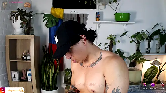 Magnuz Col online show from July 6, 2026, 2:19 am