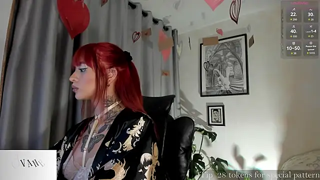 Vanessarte  online show from February 15, 2026, 1:35 am