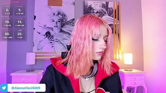 AlannaViera online show from June 21, 2026, 12:52 pm