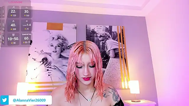 AlannaViera online show from June 26, 2026, 11:36 am