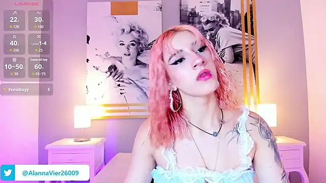 AlannaViera online show from June 27, 2026, 11:59 am