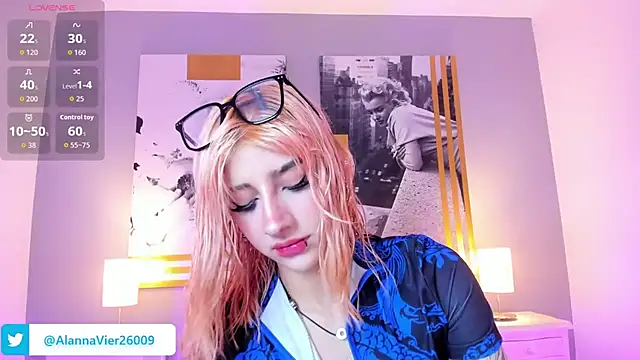 AlannaViera online show from July 6, 2026, 11:40 am