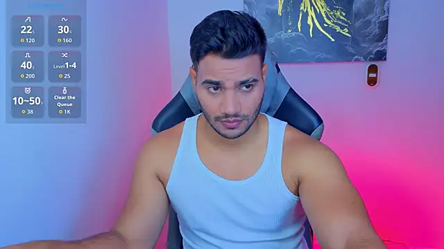 AndresRodriguez1 online show from June 20, 2026, 1:03 pm