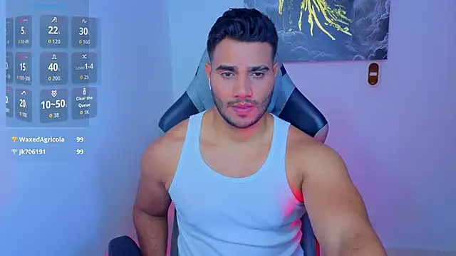 AndresRodriguez1 online show from June 21, 2026, 1:08 am
