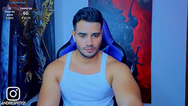 AndresRodriguez1 online show from August 1, 2026, 5:12 pm