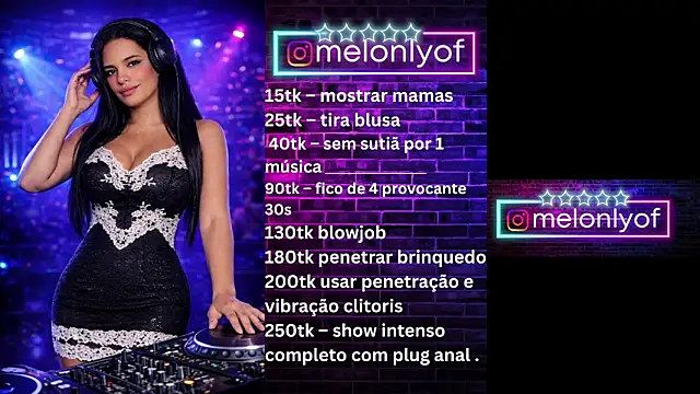 MelOnlyOf online show from February 22, 2026, 10:19 pm