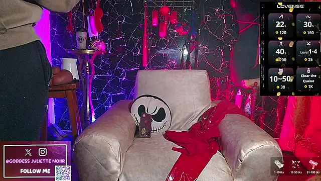 GoddessJulietteNoiir online show from June 11, 2026, 10:46 am