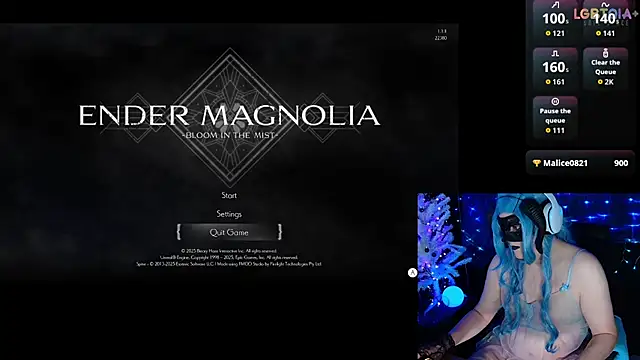 StarshineMoonspark online show from May 3, 2026, 12:16 am