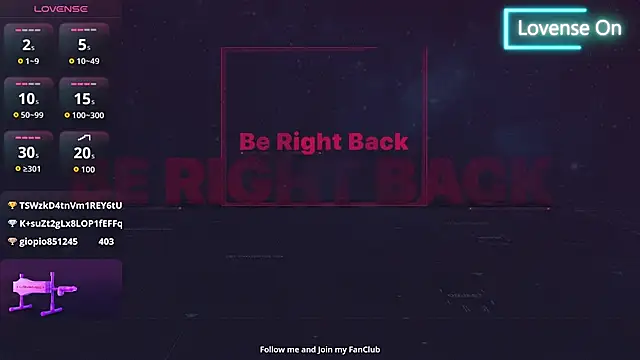 lunasexy79 online show from March 4, 2026, 3:34 am