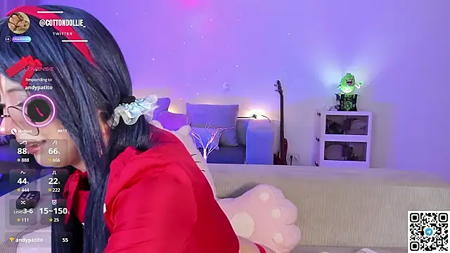 Snapshot of Cotton_dollie chatting on March 15, 2026, 12:33 pm Cotton dollie online show from March 15, 2026, 12:33 pm